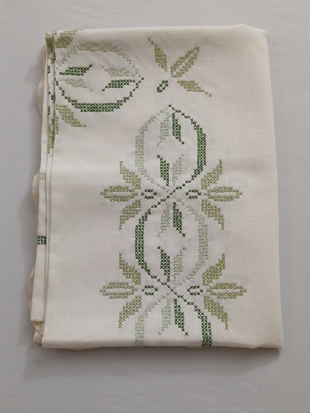 Handmade Needlepoint Tablecloth